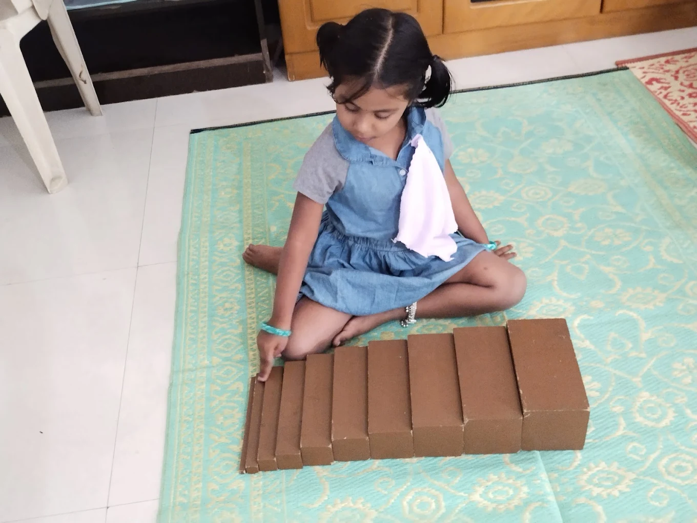Arranging Blocks Activity